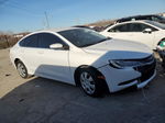 2016 Chrysler 200 Lx White vin: 1C3CCCFB6GN156169