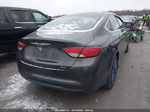 2016 Chrysler 200 Lx Gray vin: 1C3CCCFB6GN156186