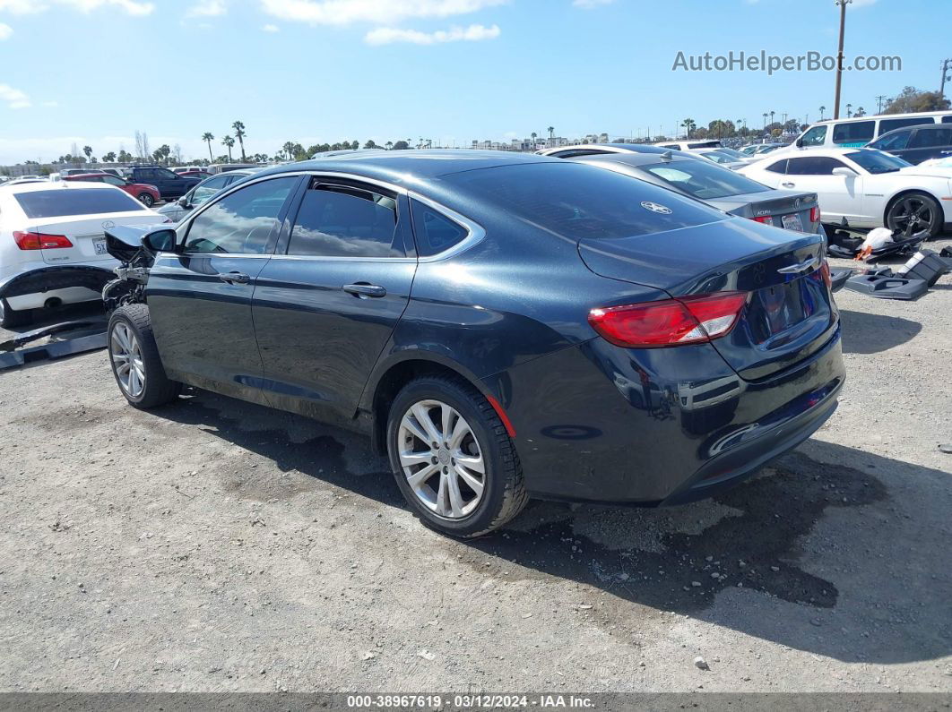 2017 Chrysler 200 Touring Dark Blue vin: 1C3CCCFB6HN509818