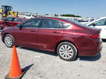 2015 Chrysler 200 Lx Burgundy vin: 1C3CCCFB7FN560659