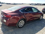 2015 Chrysler 200 Lx Burgundy vin: 1C3CCCFB7FN560659