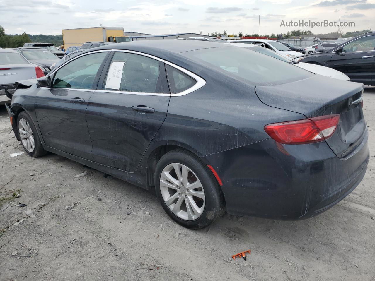 2017 Chrysler 200 Lx Charcoal vin: 1C3CCCFB7HN510573