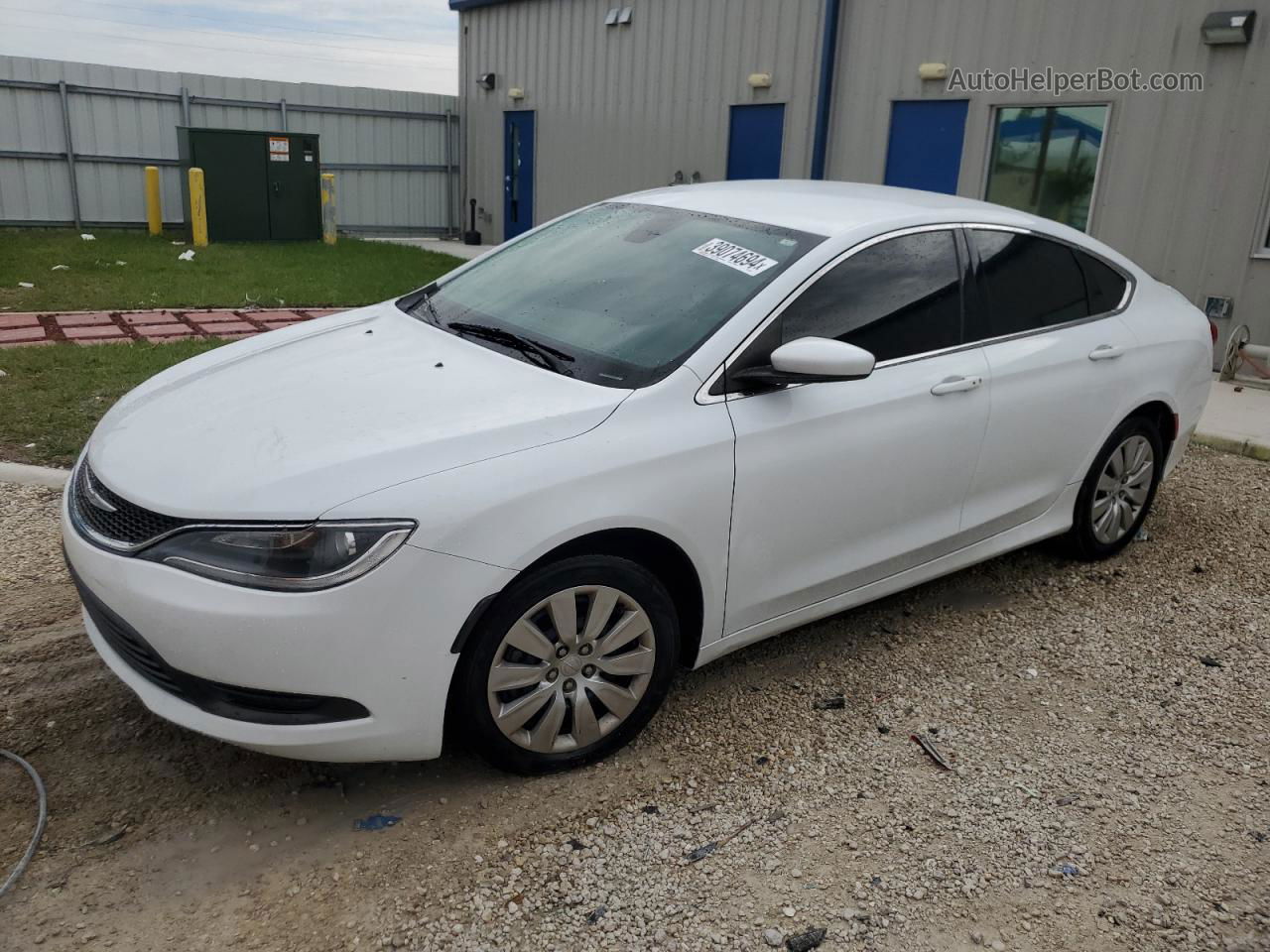 2016 Chrysler 200 Lx Белый vin: 1C3CCCFB8GN185771