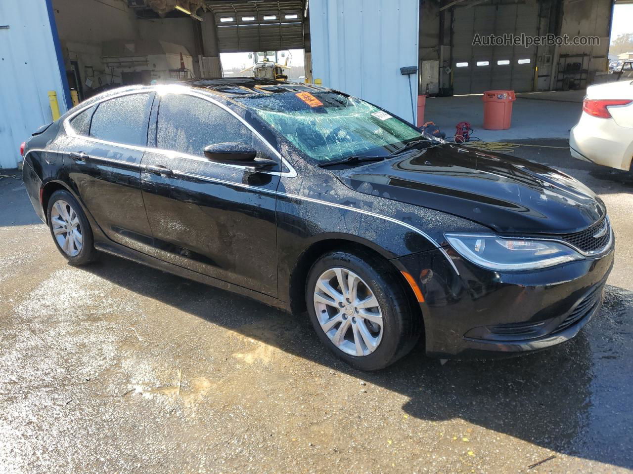 2016 Chrysler 200 Lx Black vin: 1C3CCCFB8GN186063