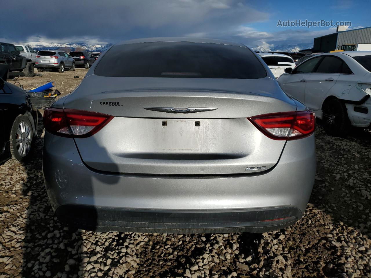 2017 Chrysler 200 Lx Silver vin: 1C3CCCFB8HN505706