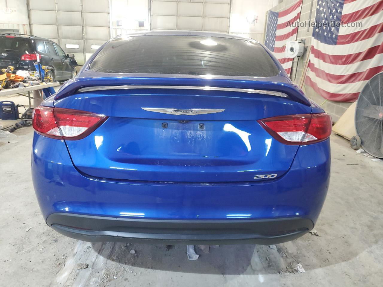 2017 Chrysler 200 Lx Blue vin: 1C3CCCFB8HN509027