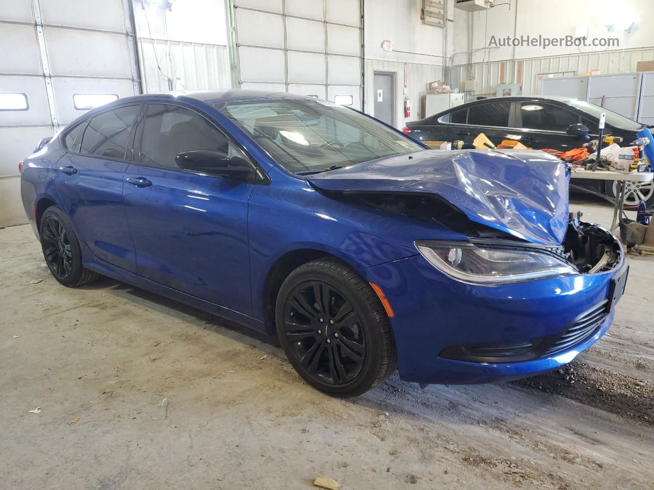 2017 Chrysler 200 Lx Blue vin: 1C3CCCFB8HN509027