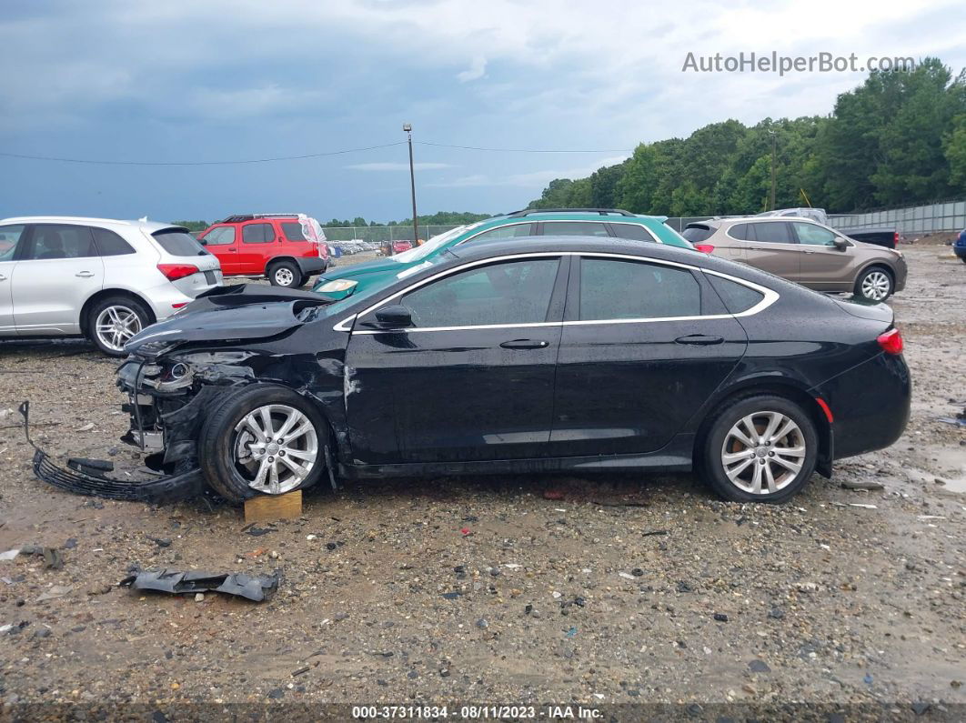 2016 Chrysler 200 Touring Черный vin: 1C3CCCFB9GN192356