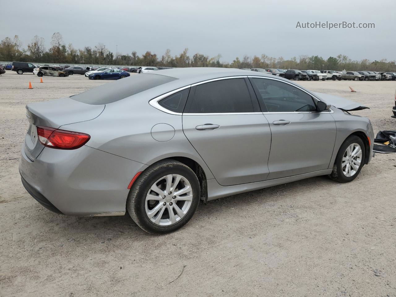 2017 Chrysler 200 Lx Silver vin: 1C3CCCFB9HN510820