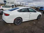 2015 Chrysler 200 Lx White vin: 1C3CCCFBXFN625729