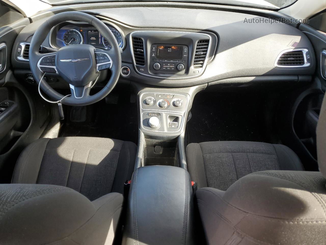 2015 Chrysler 200 Lx Silver vin: 1C3CCCFBXFN682562