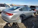 2015 Chrysler 200 Lx Silver vin: 1C3CCCFBXFN682562