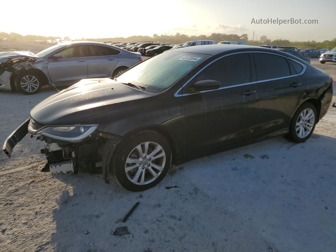 2017 Chrysler 200 Lx Black vin: 1C3CCCFBXHN500670