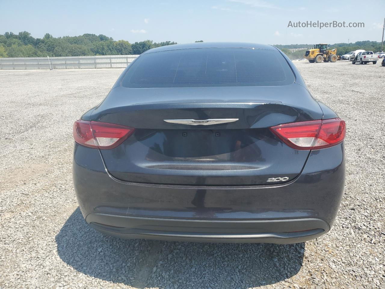 2017 Chrysler 200 Lx Black vin: 1C3CCCFBXHN505819