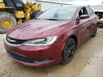 2017 Chrysler 200 Lx Maroon vin: 1C3CCCFBXHN509711