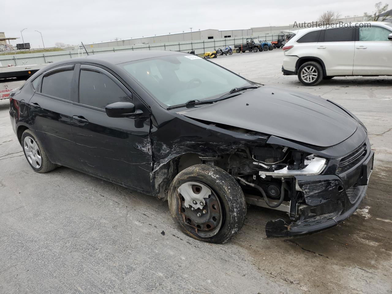 2015 Dodge Dart Se Black vin: 1C3CDFAA0FD346017