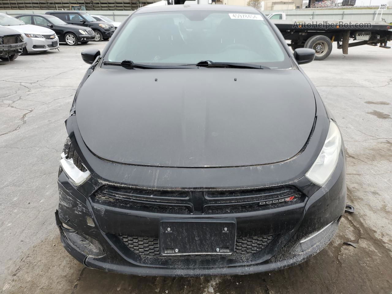 2015 Dodge Dart Se Black vin: 1C3CDFAA0FD346017