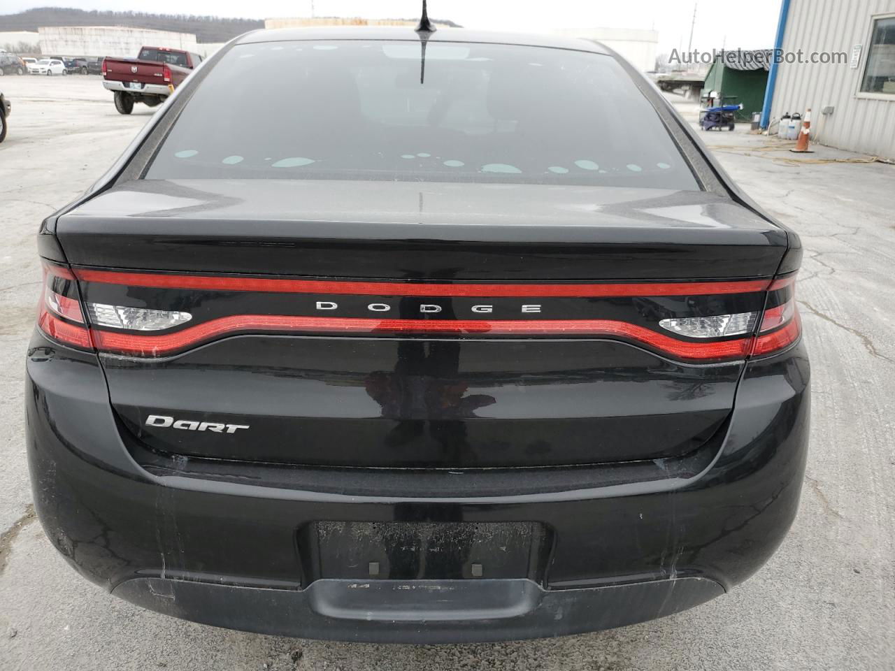 2015 Dodge Dart Se Black vin: 1C3CDFAA0FD346017