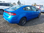 2015 Dodge Dart Se Blue vin: 1C3CDFAA0FD410668