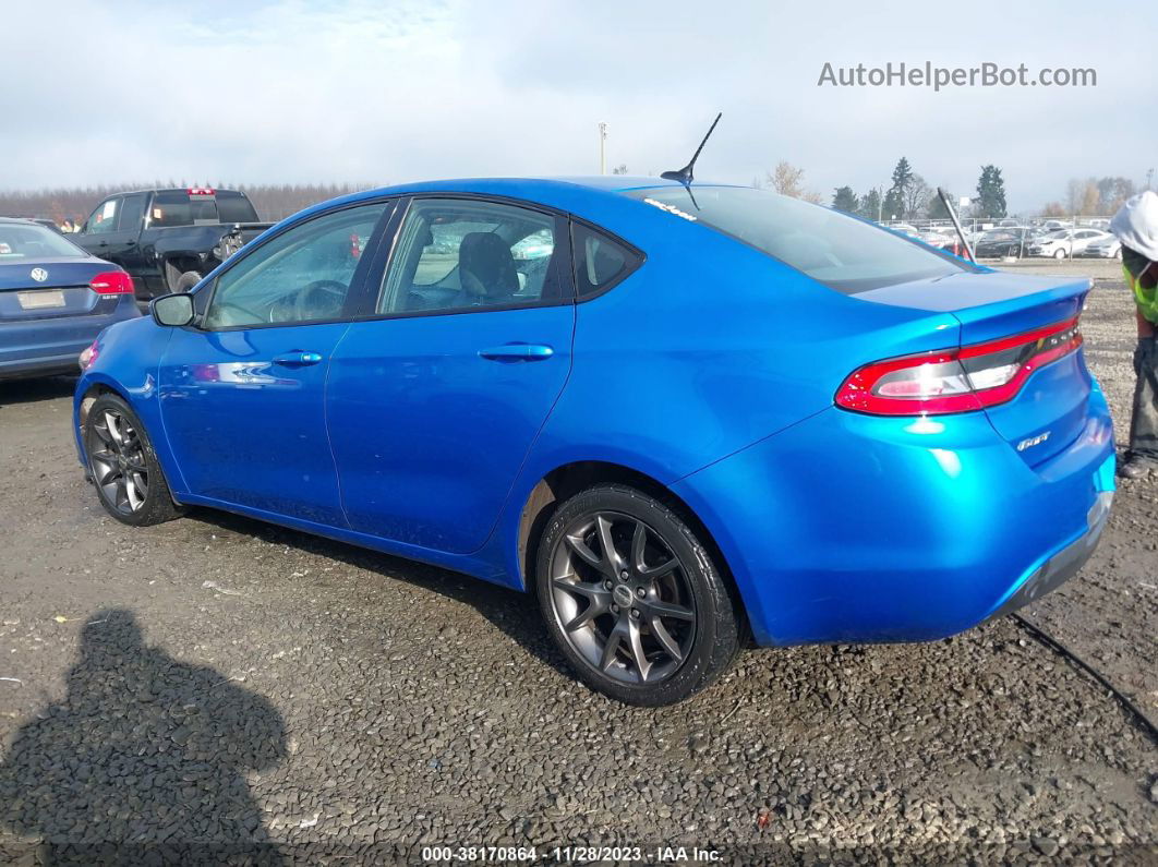 2015 Dodge Dart Se Blue vin: 1C3CDFAA0FD410668