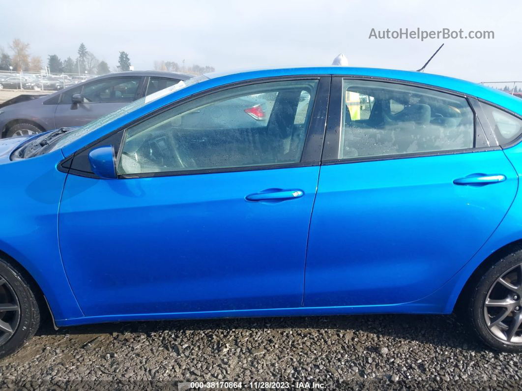 2015 Dodge Dart Se Blue vin: 1C3CDFAA0FD410668