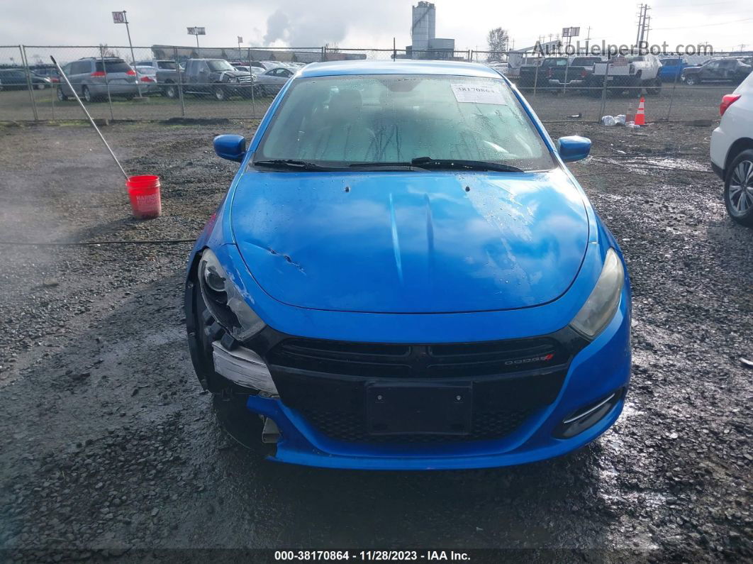 2015 Dodge Dart Se Blue vin: 1C3CDFAA0FD410668