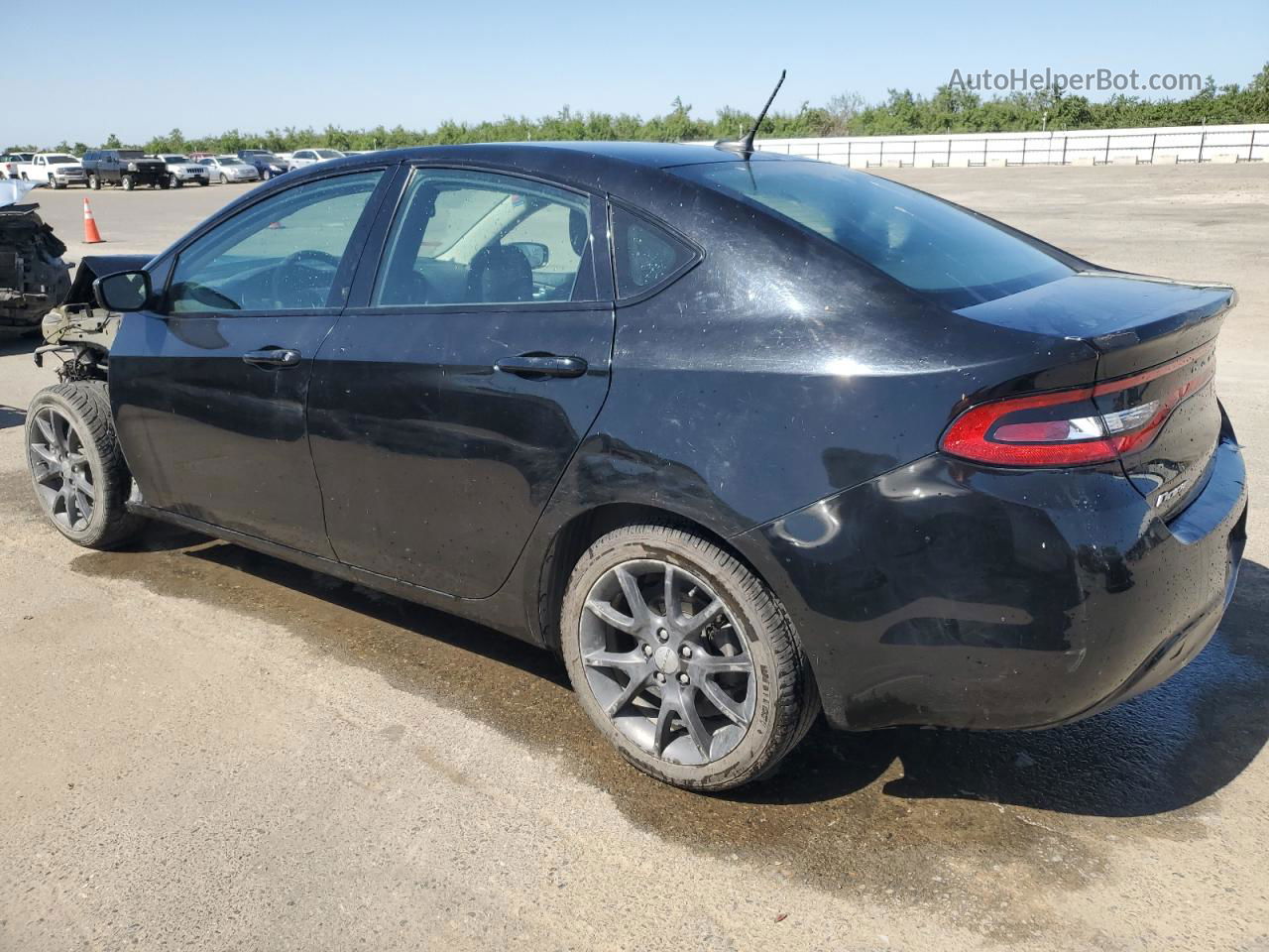 2015 Dodge Dart Se Черный vin: 1C3CDFAA1FD432534