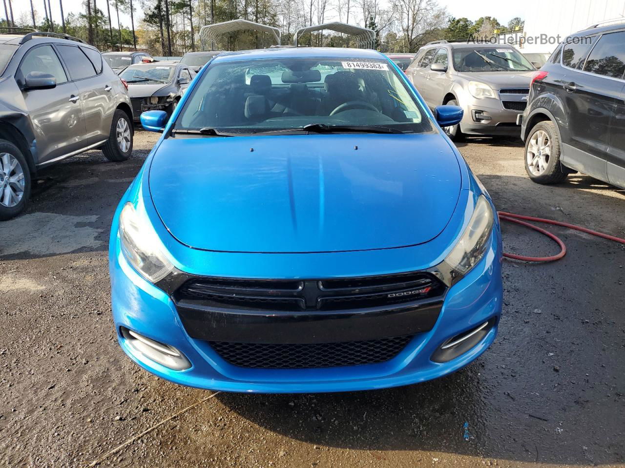 2015 Dodge Dart Se Blue vin: 1C3CDFAA2FD363322