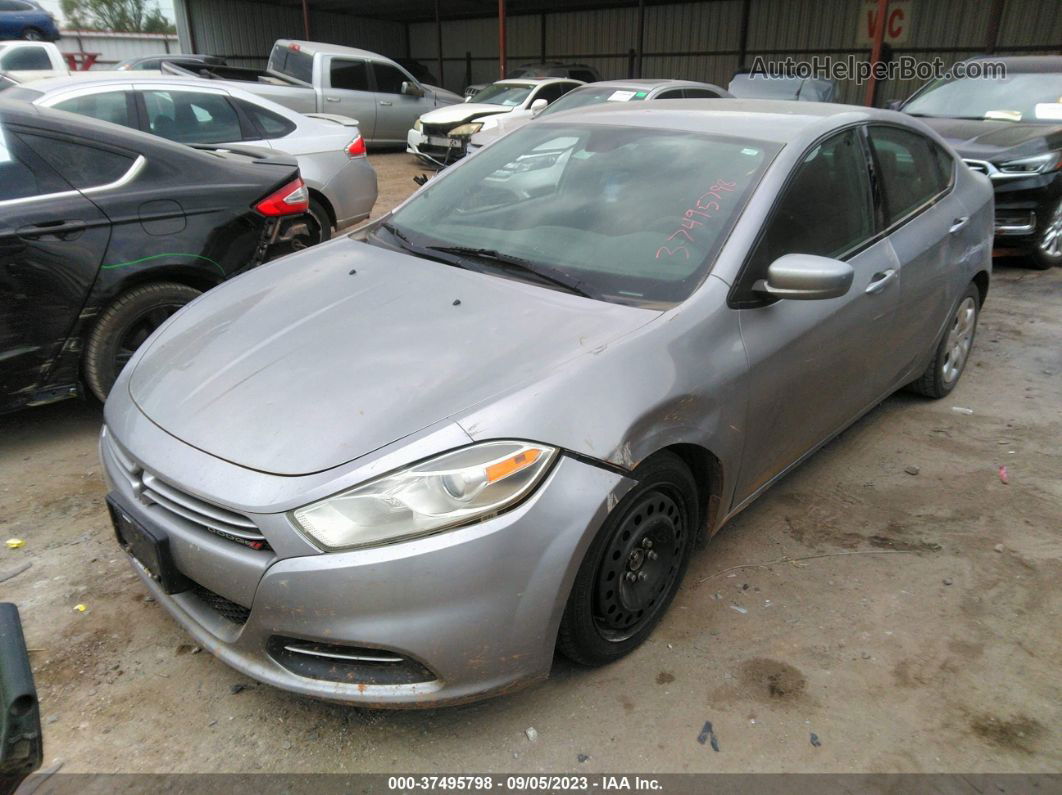 2015 Dodge Dart Se Gray vin: 1C3CDFAA3FD166191