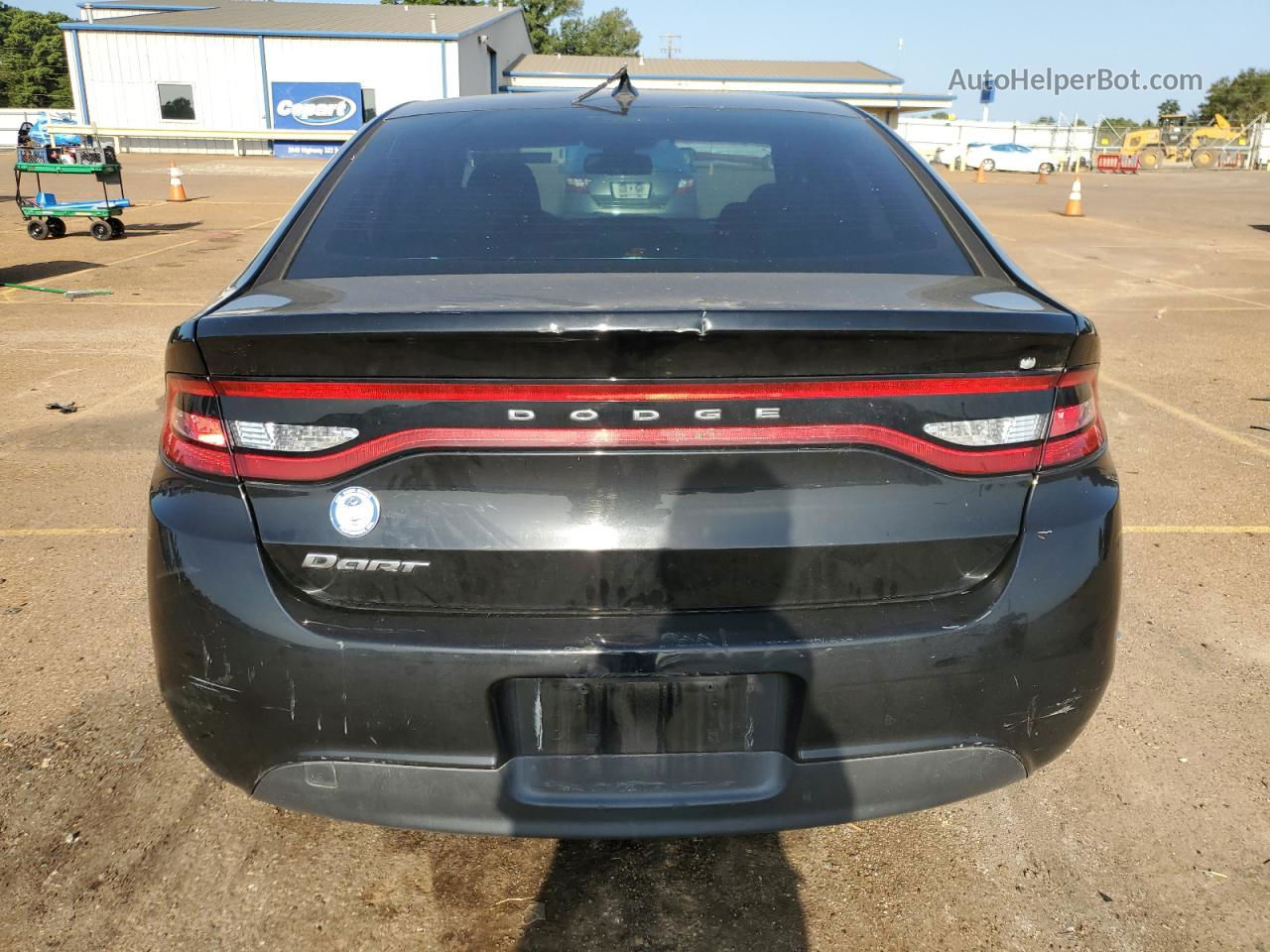 2015 Dodge Dart Se Black vin: 1C3CDFAA3FD315635