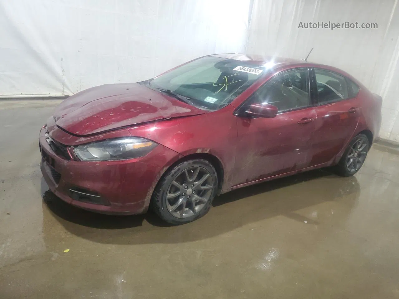 2015 Dodge Dart Se Red vin: 1C3CDFAA4FD375777