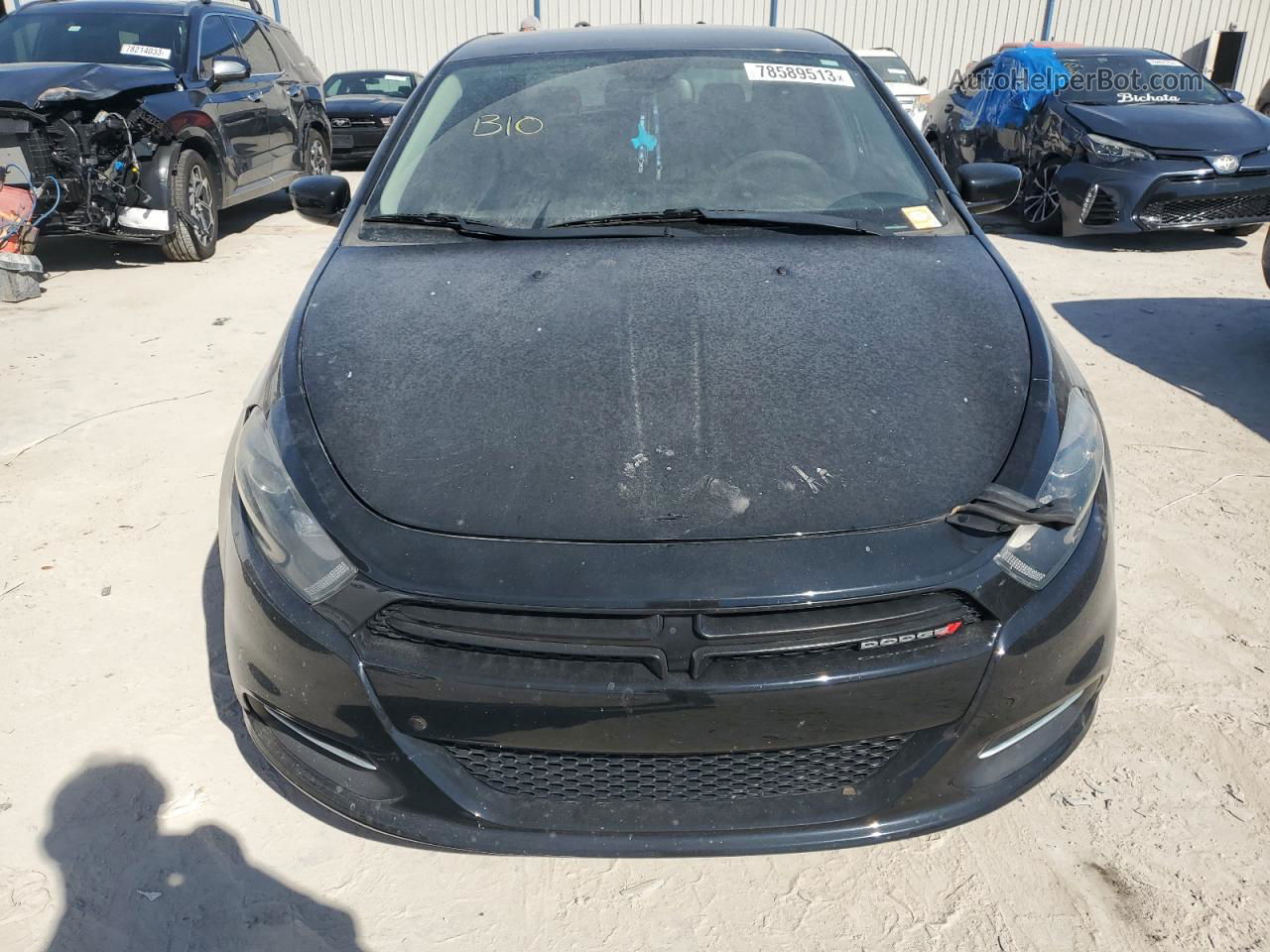 2015 Dodge Dart Se Black vin: 1C3CDFAA5FD433167