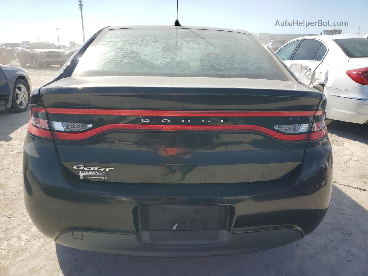 2015 Dodge Dart Se Black vin: 1C3CDFAA5FD433167