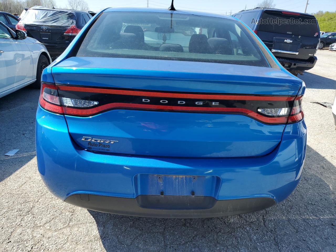 2015 Dodge Dart Se Blue vin: 1C3CDFAA6FD306525