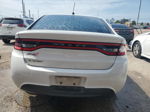 2015 Dodge Dart Se White vin: 1C3CDFAA6FD391690