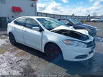 2015 Dodge Dart Se White vin: 1C3CDFAA6FD407046