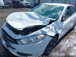 2015 Dodge Dart Se White vin: 1C3CDFAA6FD407046