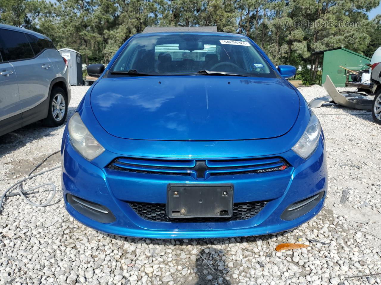 2015 Dodge Dart Se Blue vin: 1C3CDFAA6FD407273