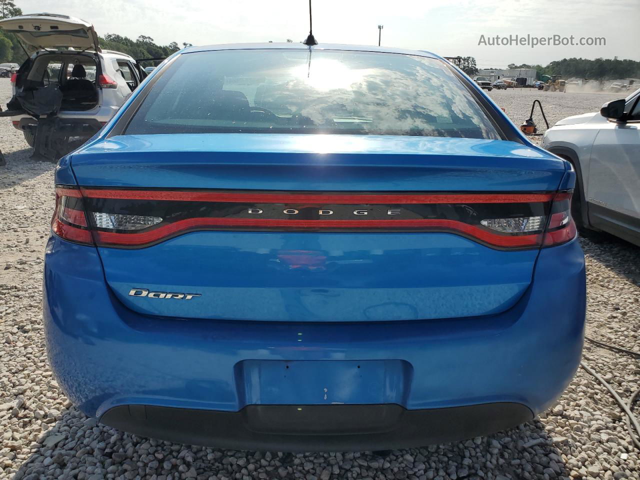 2015 Dodge Dart Se Blue vin: 1C3CDFAA6FD407273