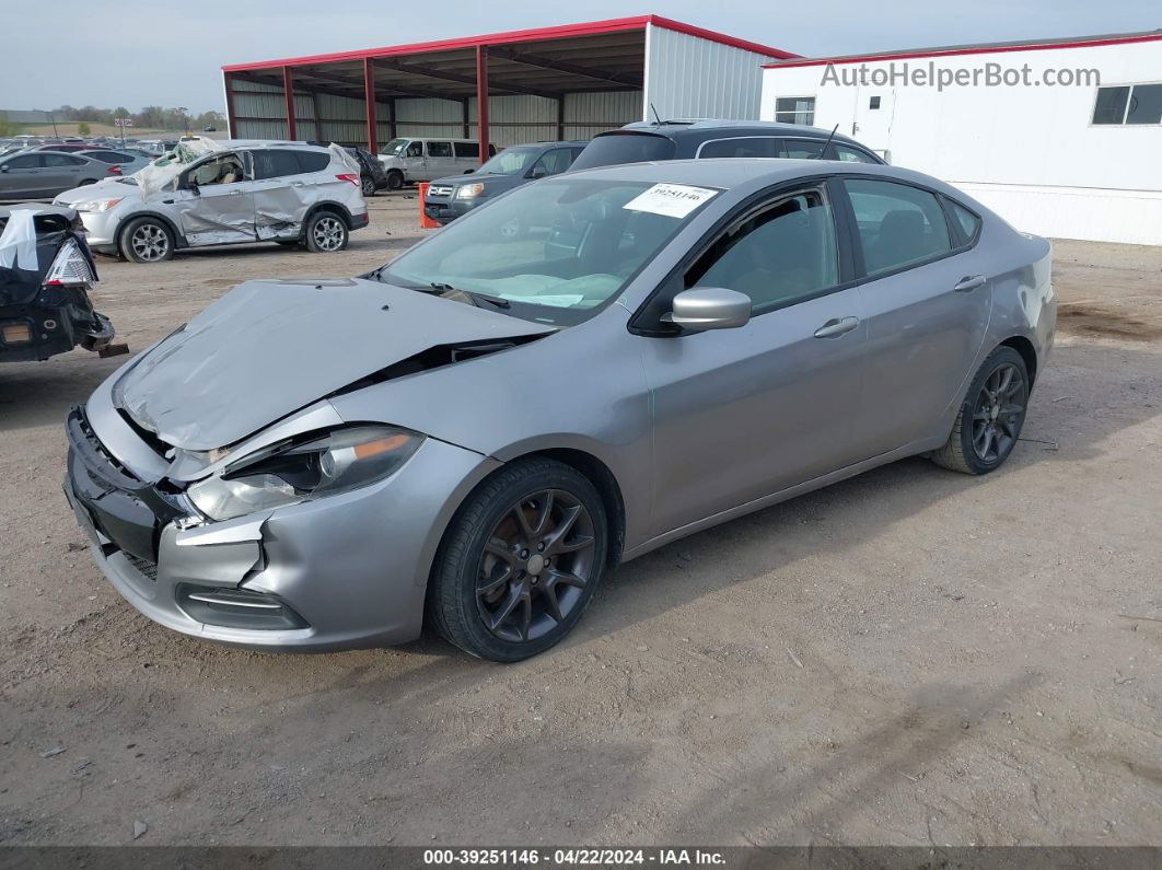 2015 Dodge Dart Se Silver vin: 1C3CDFAA6FD434148