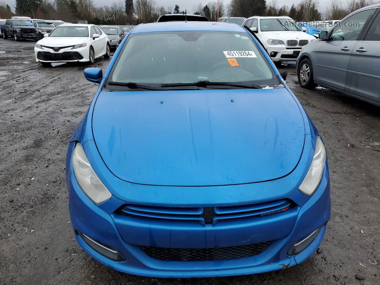 2015 Dodge Dart Se Blue vin: 1C3CDFAA7FD201265