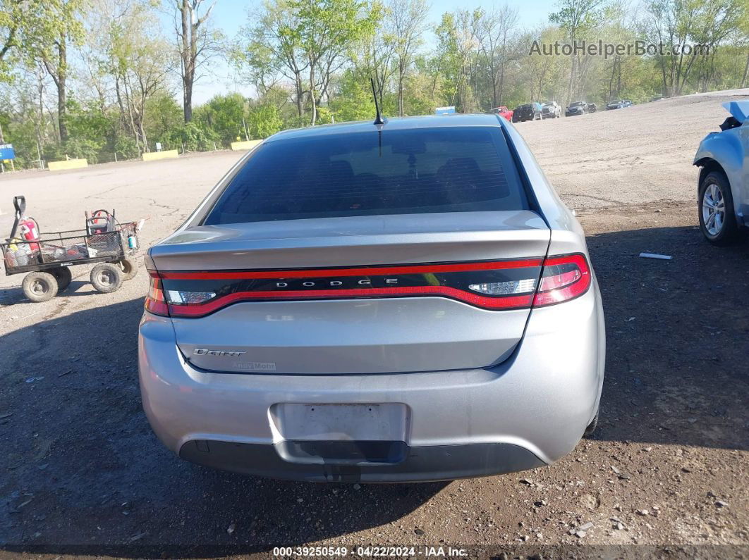 2015 Dodge Dart Se Silver vin: 1C3CDFAA7FD267945