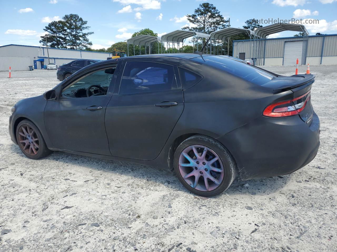 2015 Dodge Dart Se Black vin: 1C3CDFAA7FD277696