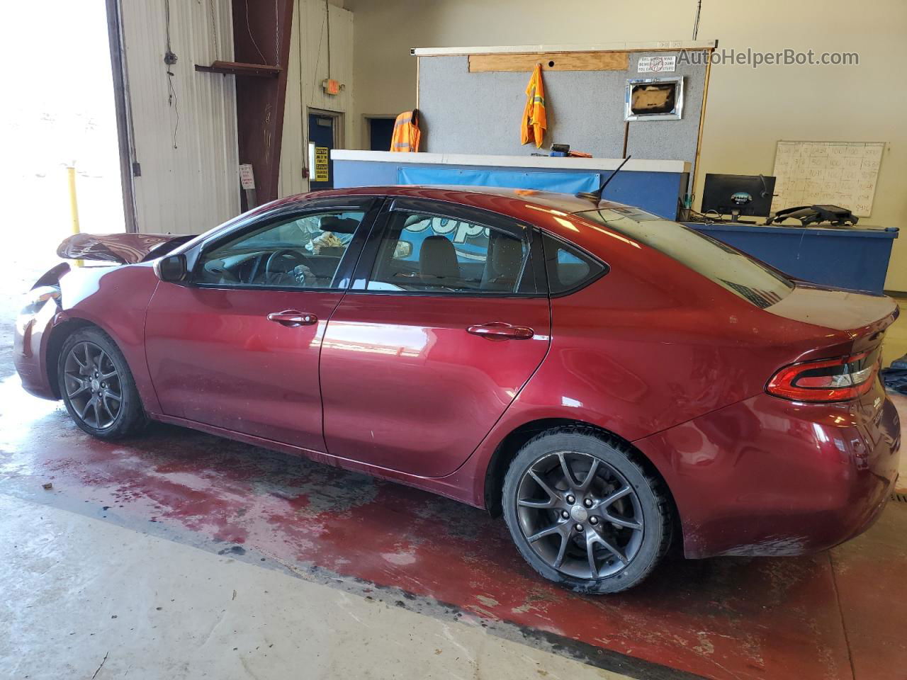 2015 Dodge Dart Se Burgundy vin: 1C3CDFAA7FD375711