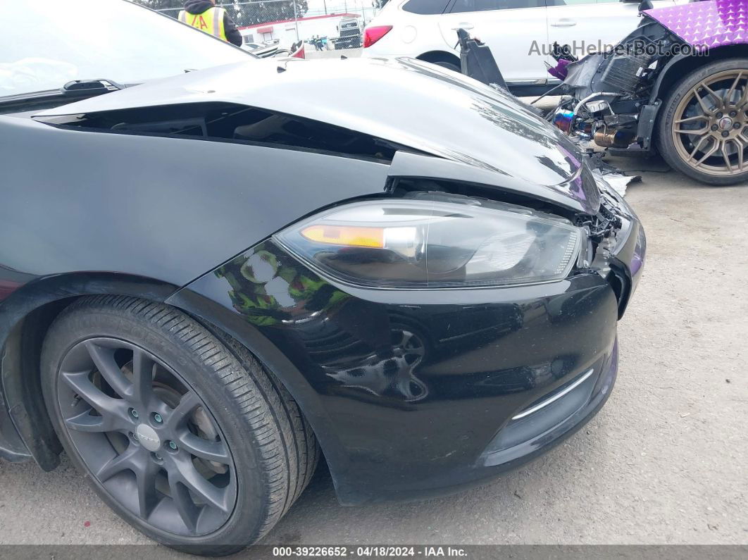 2015 Dodge Dart Se Black vin: 1C3CDFAA7FD391035