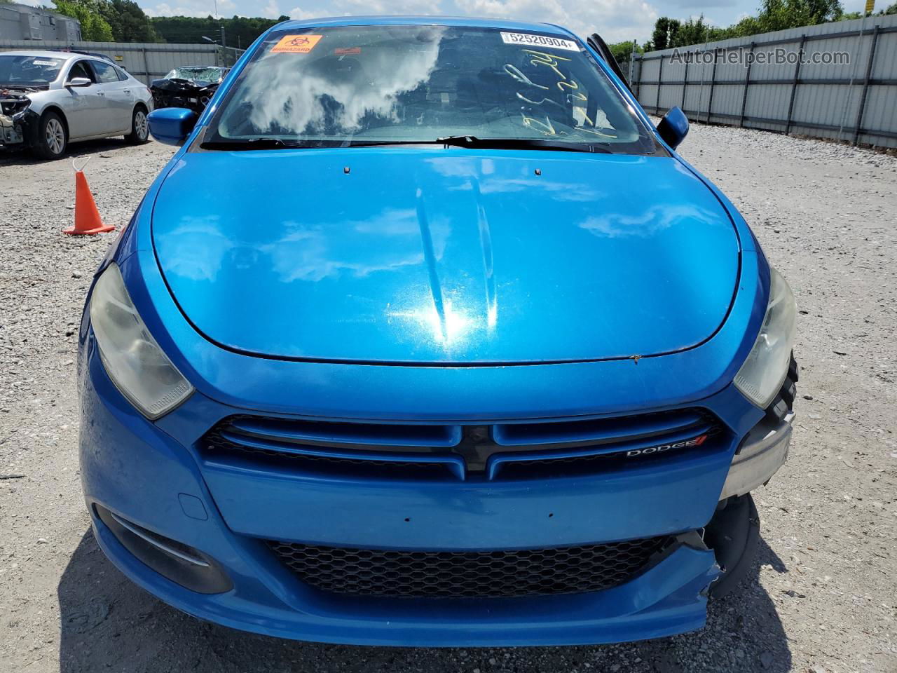 2015 Dodge Dart Se Синий vin: 1C3CDFAA7FD414989