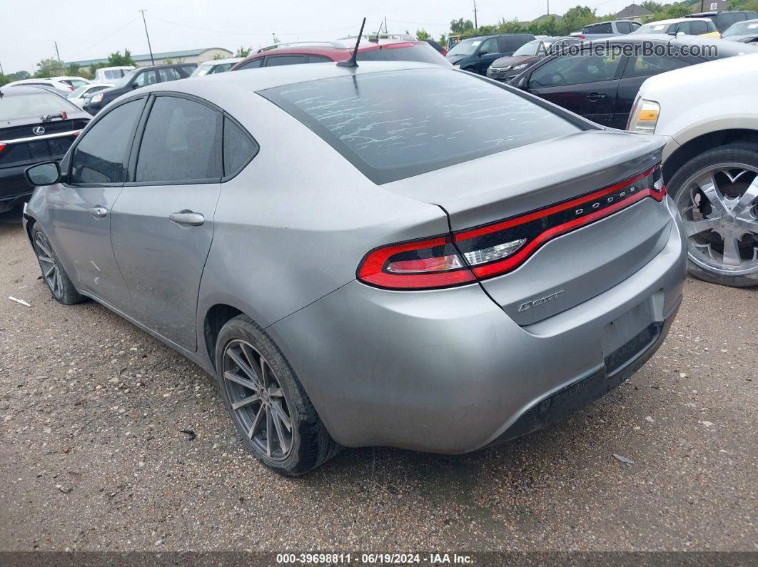 2015 Dodge Dart Se Silver vin: 1C3CDFAA7FD432571