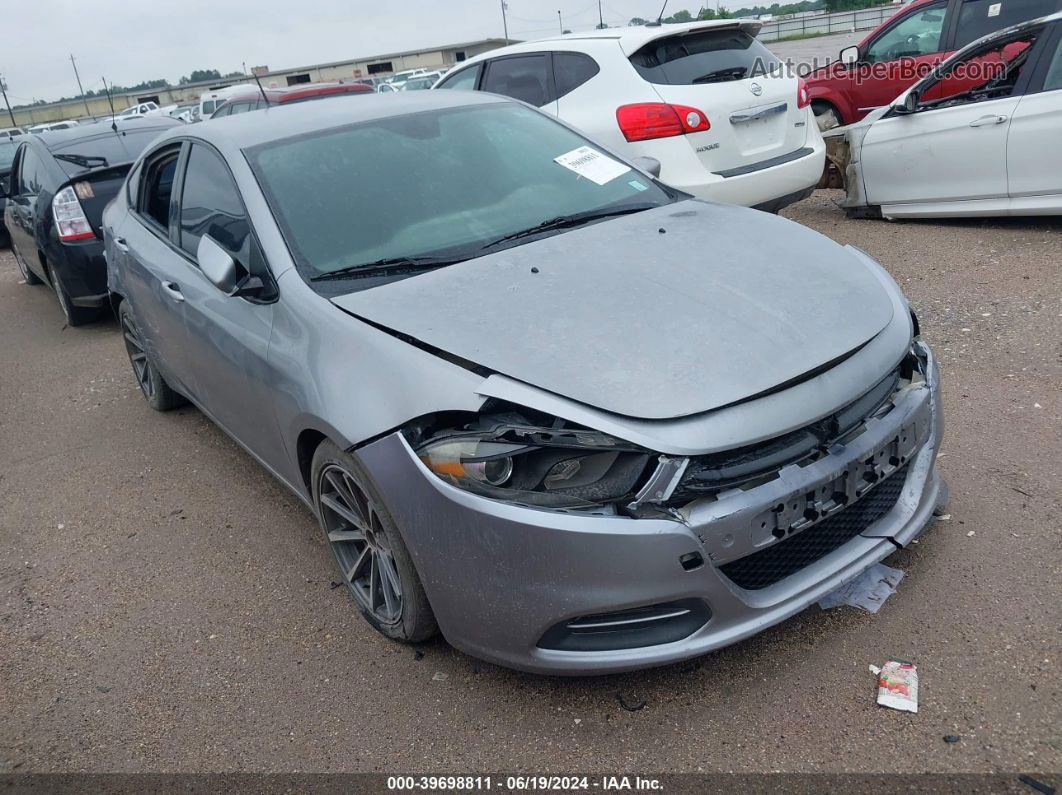 2015 Dodge Dart Se Silver vin: 1C3CDFAA7FD432571