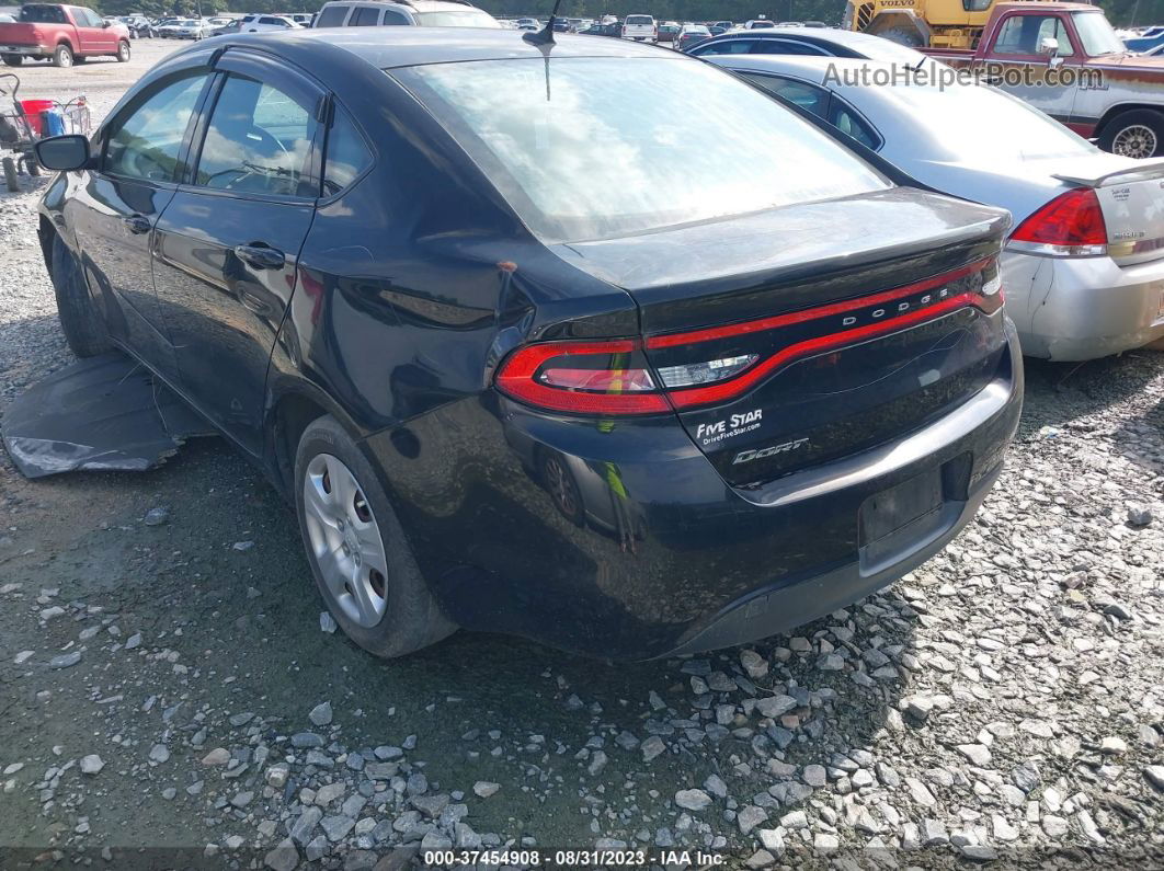 2015 Dodge Dart Se Черный vin: 1C3CDFAA9FD224059