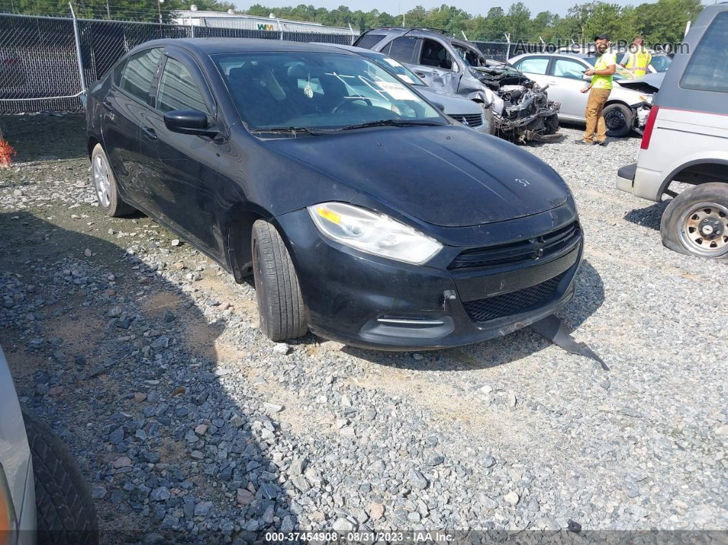 2015 Dodge Dart Se Черный vin: 1C3CDFAA9FD224059